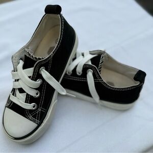 Classic Blue and White Kids Sneakers toddler 11